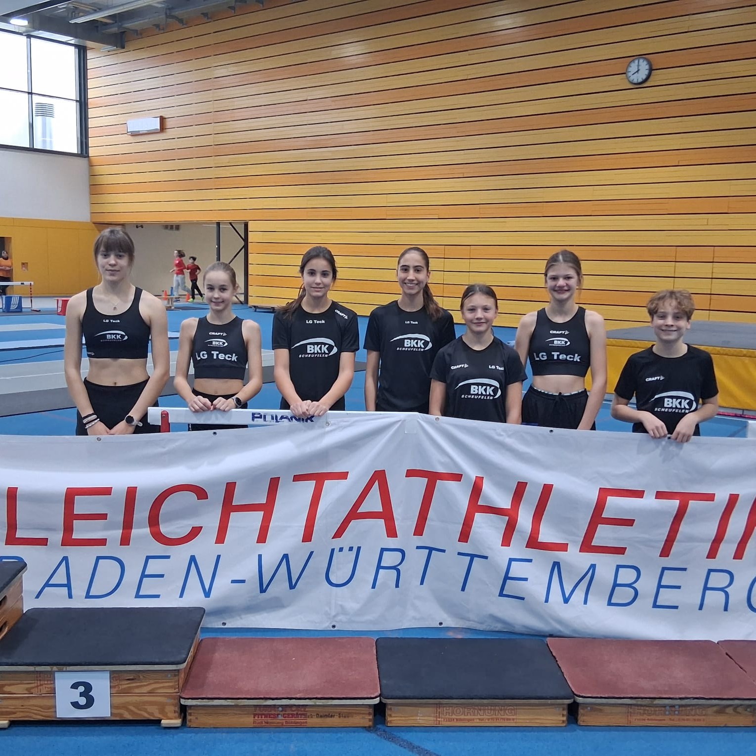Weite Sprünge beim Mehrfachsprungcup 